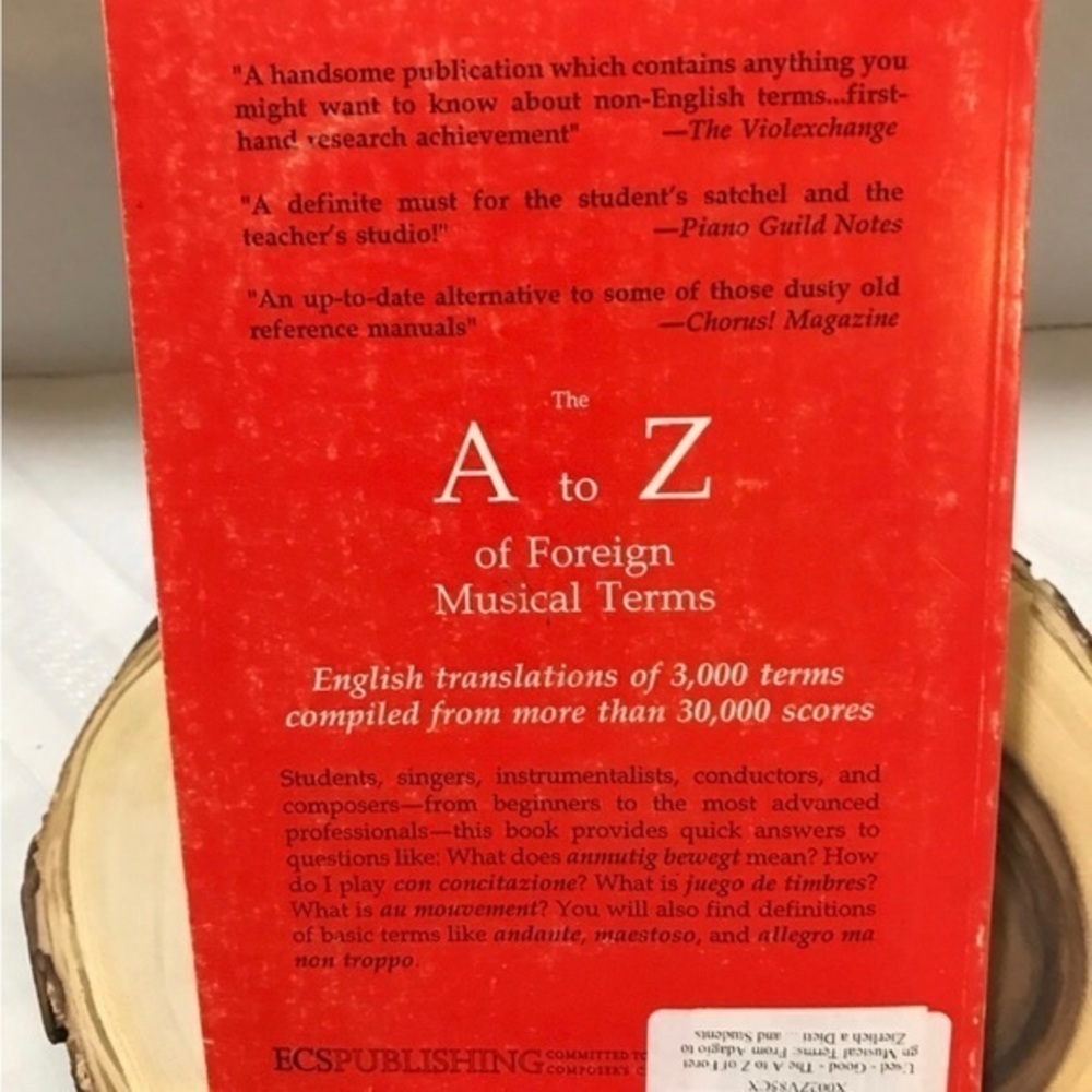 The A-to-Z  Paperback Foreign‎ Musical Terms - Picture 3 of 7